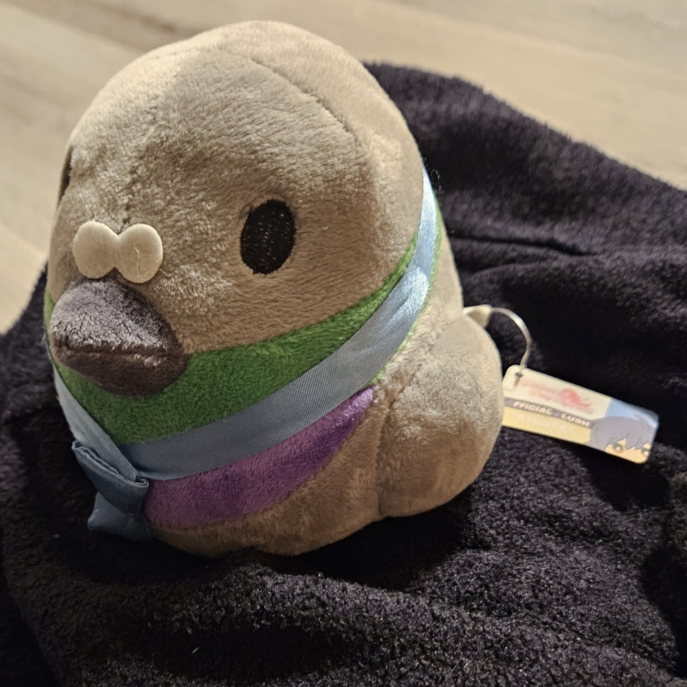 Hatoful Boyfriend Pigeon Lot of 2 Plush Okosan Ryouta 5.5” Bird NWT Manga